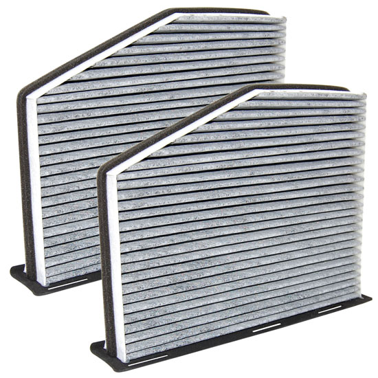 2Pack HQRP Charcoal Cabin Air Filter for VW City Jetta Passat CC GTI